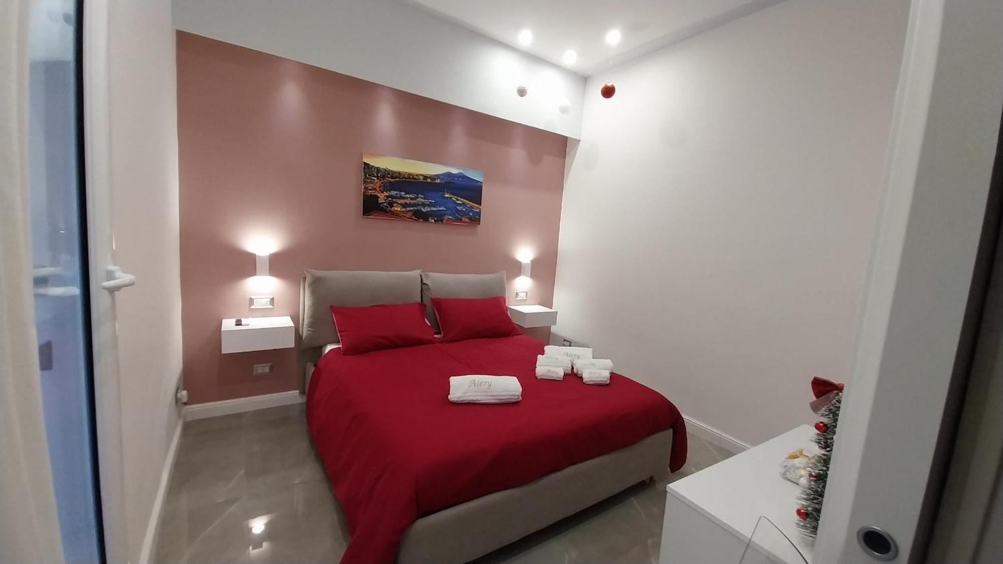 Alery Hotel Napels Kamer foto